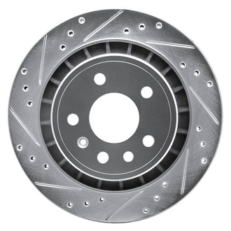 DFC® - Premium Drilled and Slotted Rear Driver Side Brake Rotor