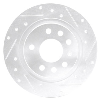 DFC® - Premium Drilled and Slotted Rear Passenger Side Brake Rotor