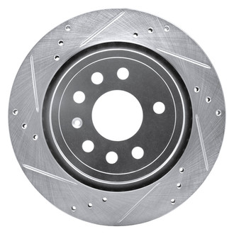 DFC® - Premium Drilled and Slotted Rear Driver Side Brake Rotor