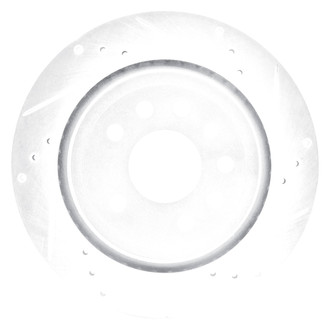 DFC® - Premium Drilled and Slotted Rear Passenger Side Brake Rotor