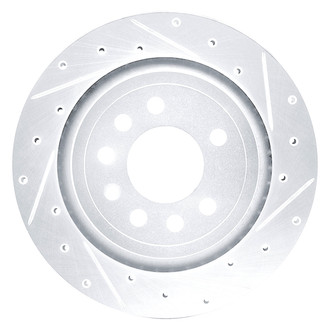 DFC® - Premium Drilled and Slotted Rear Passenger Side Brake Rotor
