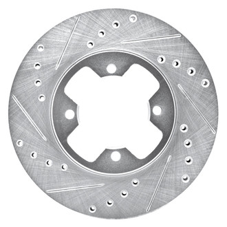 DFC® - Premium Drilled and Slotted Front Driver Side Brake Rotor
