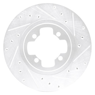 DFC® - Premium Drilled and Slotted Front Passenger Side Brake Rotor