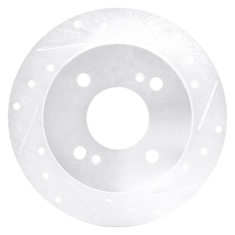 DFC® - Premium Drilled and Slotted Rear Passenger Side Brake Rotor