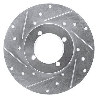 DFC® - Premium Drilled and Slotted Front Driver Side Brake Rotor