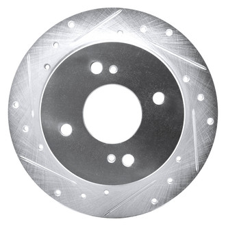DFC® - Premium Drilled and Slotted Rear Driver Side Brake Rotor