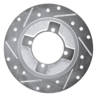 DFC® - Premium Drilled and Slotted Front Driver Side Brake Rotor