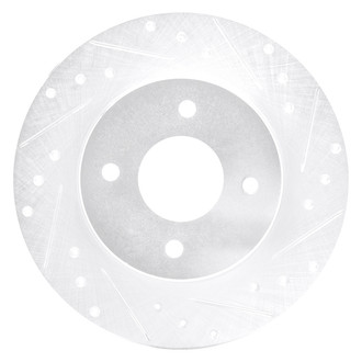 DFC® - Premium Drilled and Slotted Rear Passenger Side Brake Rotor