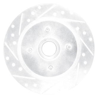 DFC® - Premium Drilled and Slotted Rear Driver Side Brake Rotor