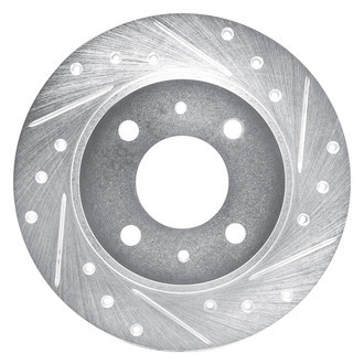DFC® - Premium Drilled and Slotted Front Passenger Side Brake Rotor