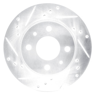 DFC® - Premium Drilled and Slotted Front Driver Side Brake Rotor