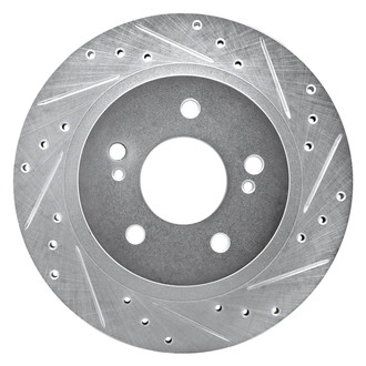 DFC® - Premium Drilled and Slotted Rear Passenger Side Brake Rotor