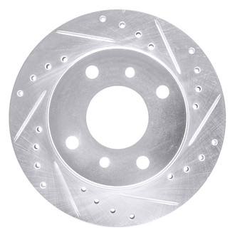 DFC® - Premium Drilled and Slotted Front Passenger Side Brake Rotor