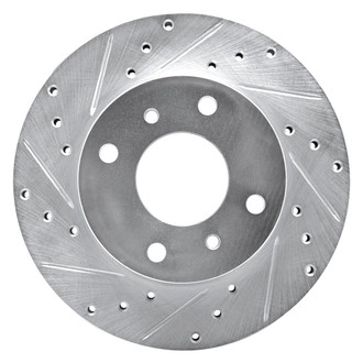 DFC® - Premium Drilled and Slotted Front Driver Side Brake Rotor