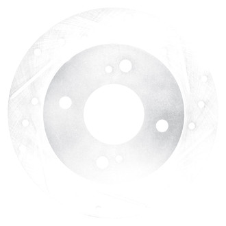 DFC® - Premium Drilled and Slotted Rear Passenger Side Brake Rotor