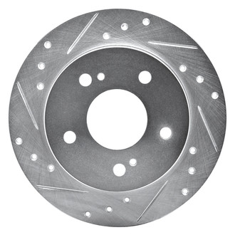 DFC® - Premium Drilled and Slotted Rear Driver Side Brake Rotor