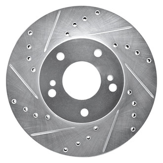 DFC® - Premium Drilled and Slotted Front Driver Side Brake Rotor