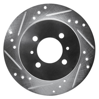DFC® - Premium Drilled and Slotted Rear Driver Side Brake Rotor