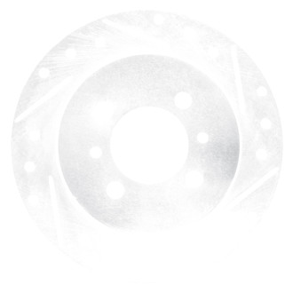 DFC® - Premium Drilled and Slotted Rear Passenger Side Brake Rotor