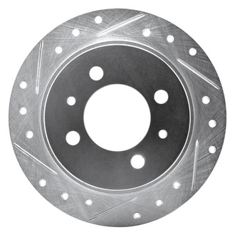 DFC® - Premium Drilled and Slotted Rear Driver Side Brake Rotor
