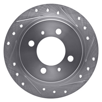DFC® - Premium Drilled and Slotted Rear Passenger Side Brake Rotor