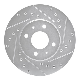DFC® - Premium Drilled and Slotted Front Passenger Side Brake Rotor