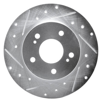 DFC® - Premium Drilled and Slotted Rear Driver Side Brake Rotor