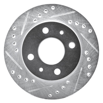 DFC® - Premium Drilled and Slotted Front Driver Side Brake Rotor