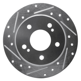 DFC® - Premium Drilled and Slotted Rear Driver Side Brake Rotor