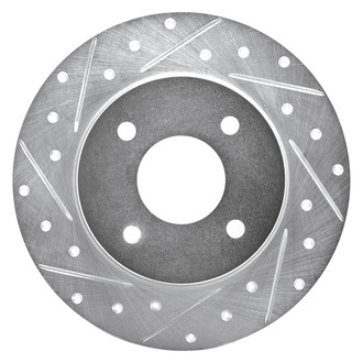 DFC® - Premium Drilled and Slotted Rear Driver Side Brake Rotor