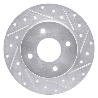 DFC® - Premium Drilled and Slotted Rear Passenger Side Brake Rotor