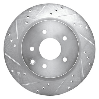 DFC® - Premium Drilled and Slotted Rear Driver Side Brake Rotor