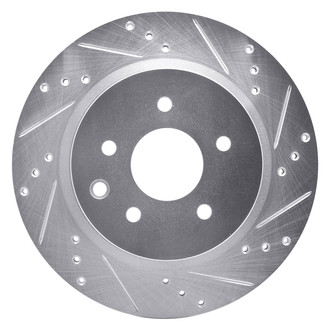 DFC® - Premium Drilled and Slotted Rear Passenger Side Brake Rotor