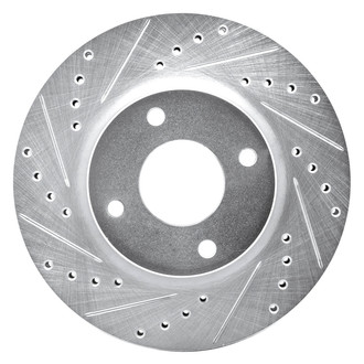 DFC® - Premium Drilled and Slotted Front Brake Rotor