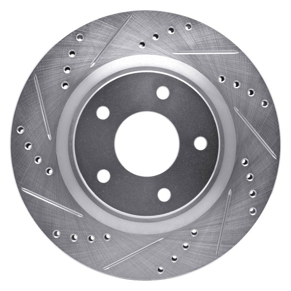 DFC® - Premium Drilled and Slotted Front Brake Rotor