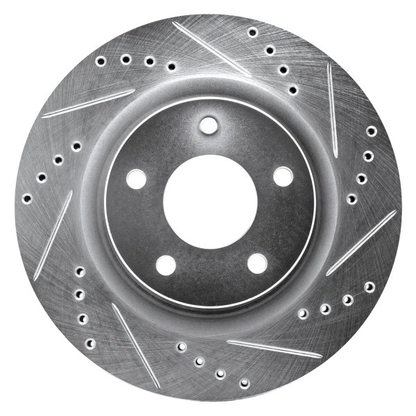 DFC® - Premium Drilled and Slotted Front Brake Rotor