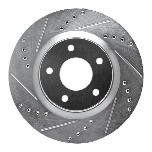 DFC® - Premium Drilled and Slotted Front Brake Rotor