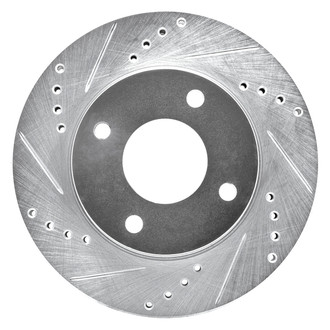 DFC® - Premium Drilled and Slotted Front Brake Rotor