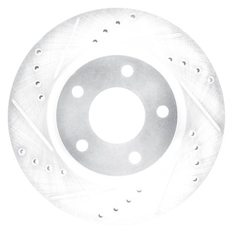 DFC® - Premium Drilled and Slotted Front Driver Side Brake Rotor