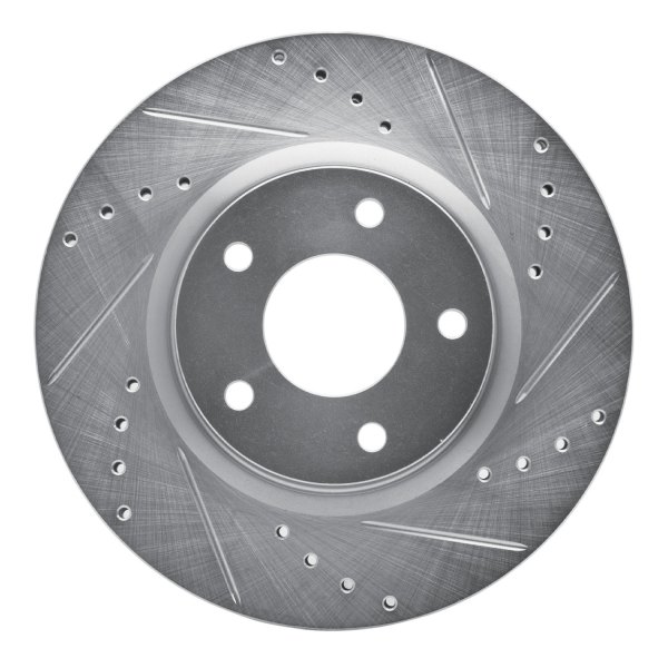 DFC® - Premium Drilled and Slotted Front Brake Rotor