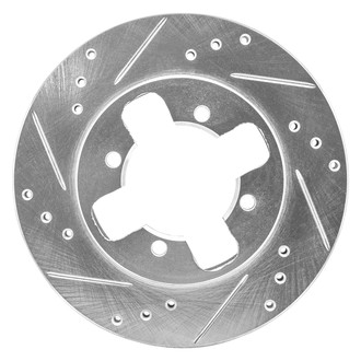 DFC® - Premium Drilled and Slotted Front Driver Side Brake Rotor