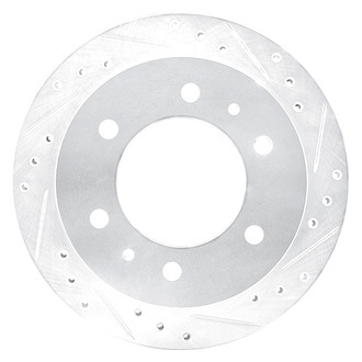 DFC® - Premium Drilled and Slotted Rear Passenger Side Brake Rotor