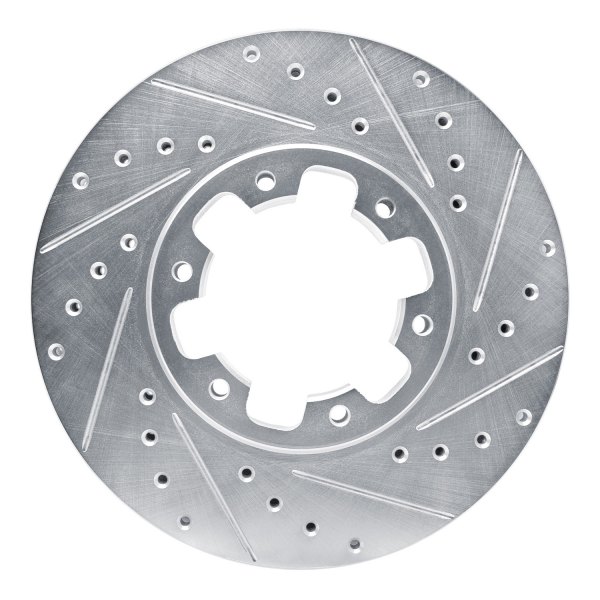 DFC® - Premium Drilled and Slotted Front Brake Rotor