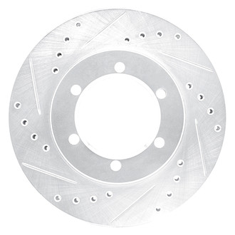 DFC® - Premium Drilled and Slotted Front Brake Rotor