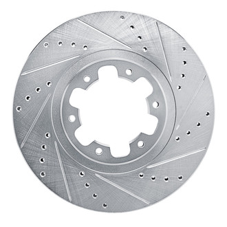 DFC® - Premium Drilled and Slotted Front Passenger Side Brake Rotor