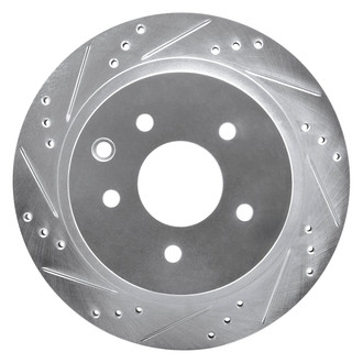 DFC® - Premium Drilled and Slotted Rear Driver Side Brake Rotor