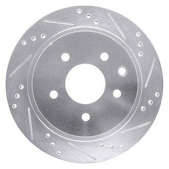 DFC® - Premium Drilled and Slotted Rear Passenger Side Brake Rotor
