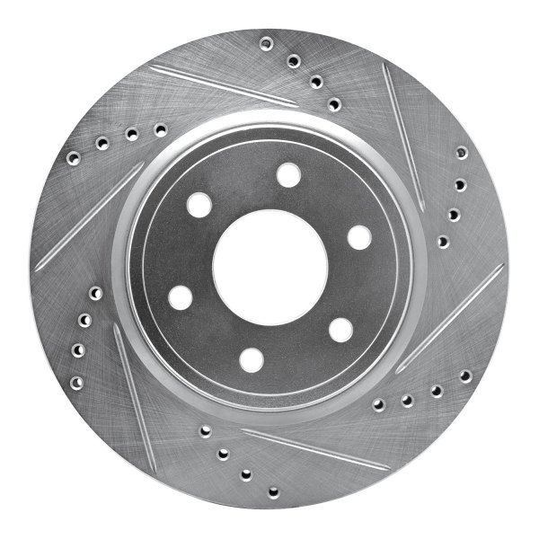 DFC® - Premium Drilled and Slotted Front Brake Rotor