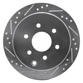 DFC® - Premium Drilled and Slotted Rear Driver Side Brake Rotor
