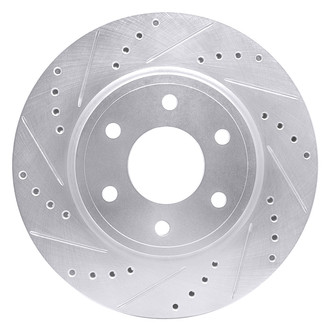 DFC® - Premium Drilled and Slotted Front Driver Side Brake Rotor